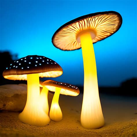 Bioluminescent Mushrooms The Natures Own Light Show