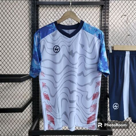 Jual FREE TAMBAH NAMA DAN NOMER PUNGGUNG Baju Olahraga Pria Jersey