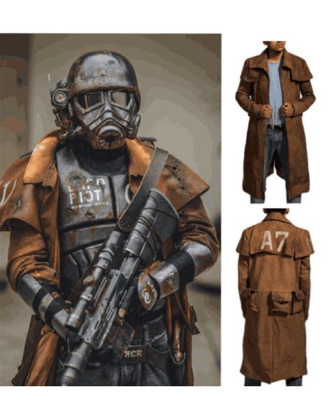 Fallout New Vegas Ncr Veteran Ranger Duster Coat Celebrity Jacket