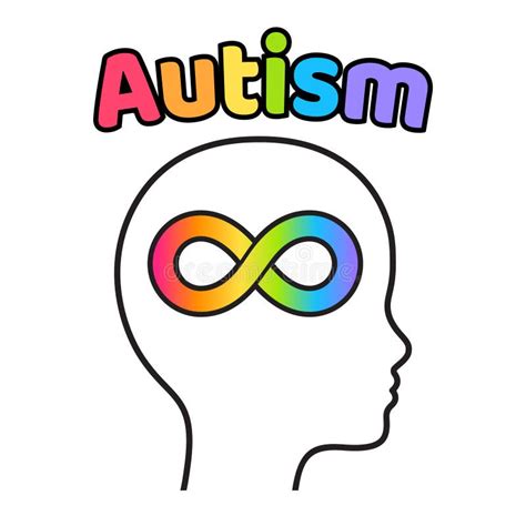 Símbolo De Autismo Infantil Ilustración Del Vector Ilustración De