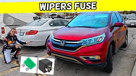 Honda Crv Cr V Windshield Wipers Fuse Location Wipers Not Working Fuse