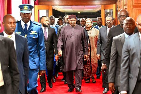 President Barrow Arrives In Kenya For Independence Anniversary The