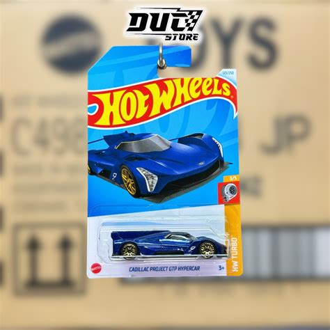 ducstore Xe mô hình HTD Hot Wheels Cadillac Project GTP Hypercar basic case M Shopee