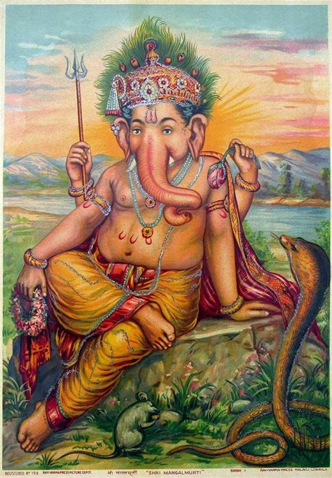 Hindu Cosmos Ganesha Ganesha Art Ganesh