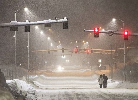 Photos: 3rd big Anchorage snowstorm in December - Anchorage Daily News