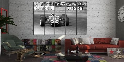 Formula 1 Wall Art Lotus F1 Wall Decor Office Decor Vintage - Etsy