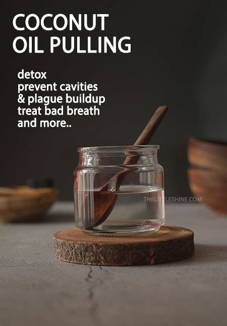 COCONUT OIL TO DETOX MOUTH AND WHITEN TEETH NATURALLY - The Little Shine