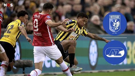 AZ Pakt Volle Buit Bij Vitesse En Blijft Volop In Titelrace