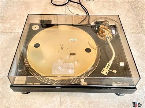 Technics SL 1200 LTD Limited Edition Gold Platter Direct Drive DJ