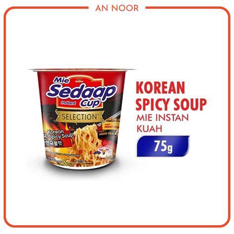 Jual Sedaap Mie Instant Korean Spicy Soup 75g Shopee Indonesia