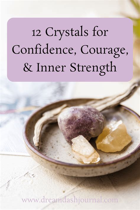 Crystals For Confidence Courage Inner Strength