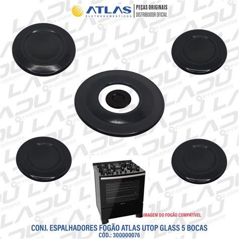 Kit Espalhadores Fog O Atlas Utop Glass Bocas Original De