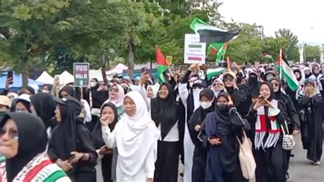 Dukung Kemerdekaan Palestina Ribuan Warga Di Palopo Turun Ke Jalan