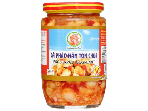 Cà Pháo Mắm Tôm Chua Ngọc Liên Lọ 400G - Chợ Việt Akashi