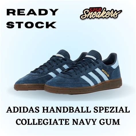 Jual Adidas Handball Spezial Collegiate Navy Gum Original