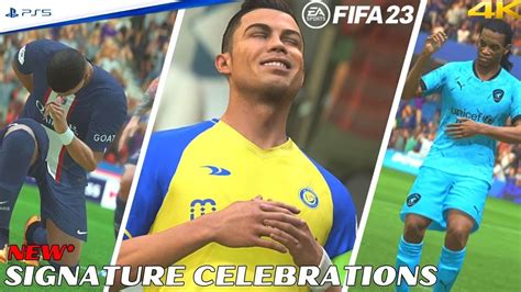 Fifa All Signature Celebrations Compilation Ps K Fifa