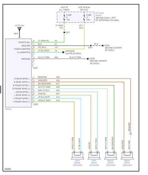 94 Mustang Radio Wiring Diagram