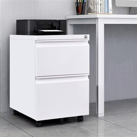 Amazon Panana 2 Drawer Mobile File Cabinet With Lock Commercial