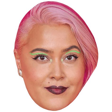 Megan Jayne Crabbe Make Up Mask Celebrity Cutouts