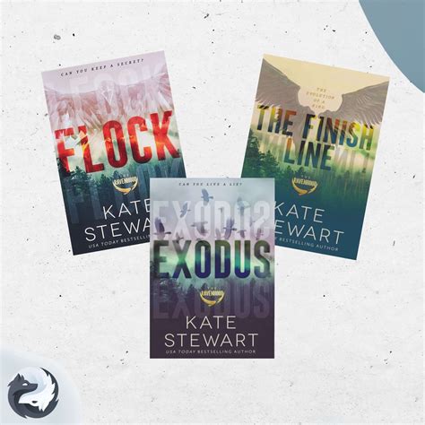 Ang The Ravenhood Book Series Kate Stewart Flock Exodus The Finish