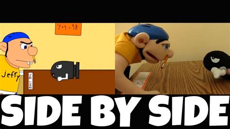 Sml Movie Jeffy Gets Bullied Animation And Original Video Side By