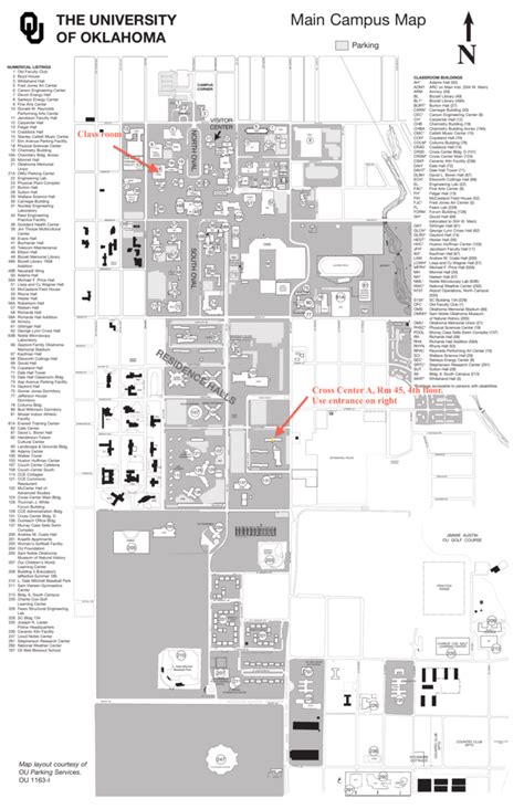 Ou Campus Map Pdf