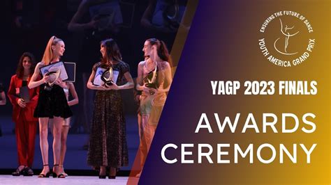 Awards Ceremony YAGP 2023 Season Finals Tampa Florida YouTube