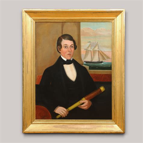 Portrait Of Captain William Walker Jeffrey Tillou Antiques