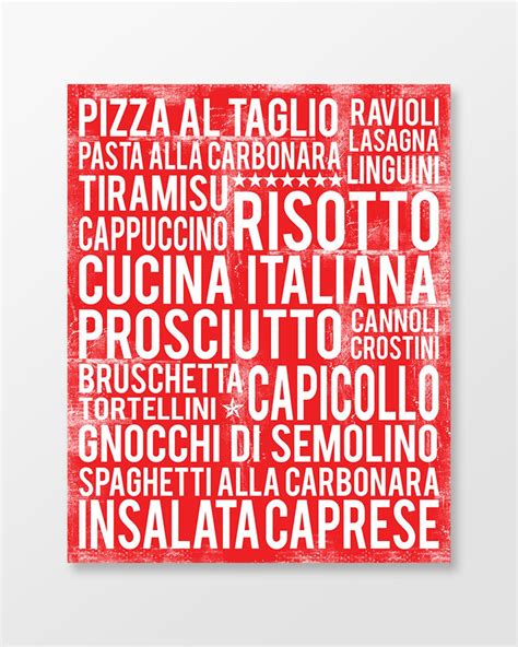 Italian Kitchen Wall Art Italian Kitchen Print Italian Food Wall Art ...