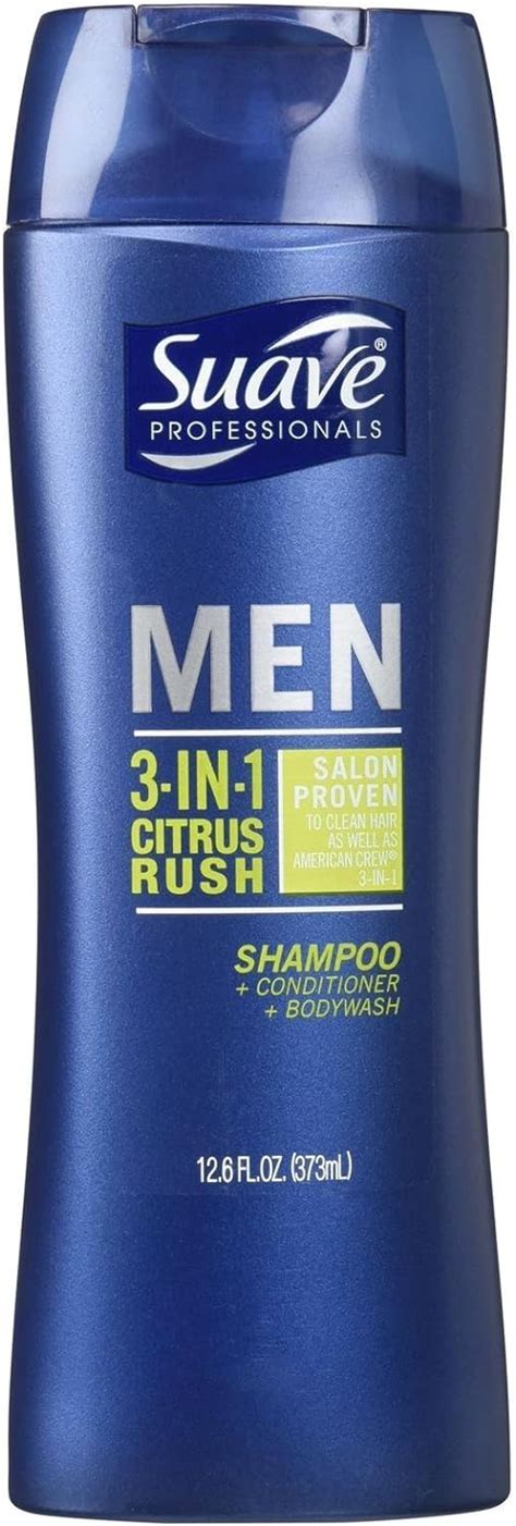 Suave Men 3 In 1 Shampoo Conditioner And Body Wash Citrus Rush 12 Ounce Amazonca Beauty