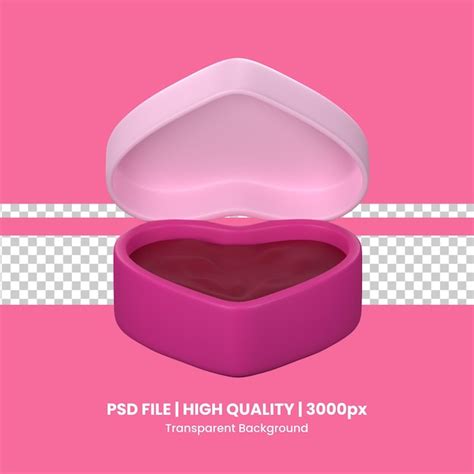 Premium Psd 3d Icon Valentine Object