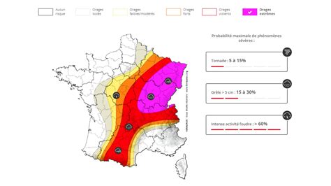 Orages extrêmes quelle est cette zone de danger en France