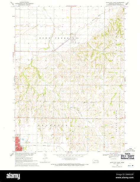 David city nebraska map Cut Out Stock Images & Pictures - Alamy