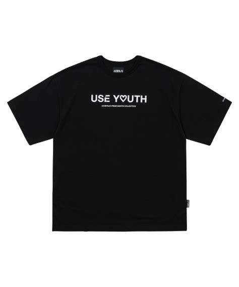 Musinsa Ajobyajo Use Youth T Shirt Black