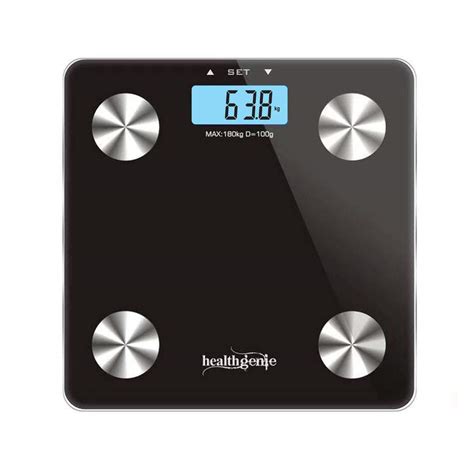 Buy Genie Digital Body Composition Monitor Weighing Scale Strong Glass