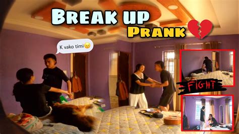 Breakup Prank On Girlfriend This Happen 😱 Watch Till The End 😰 Youtube