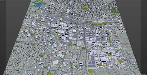 Syracuse Downtown New York USA 3D Model - TurboSquid 1989950