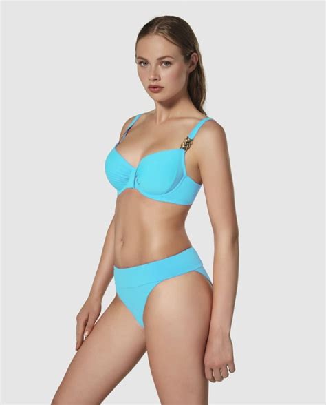 Top Bikini Copa B D Capacidad Con Aro Y Refuerzo Bajo Pecho Modern