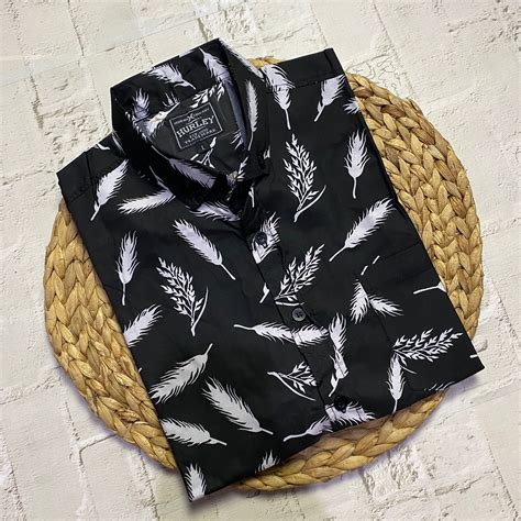 Kemeja Motif Pantai Hem Surfing Murah Kemeja Pria Kualitas Distro