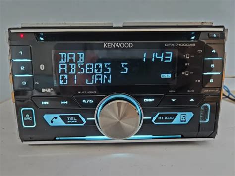 Kenwood Dpx Dab Double Din Dab Bluetooth Car Radio Stereo Aux Usb