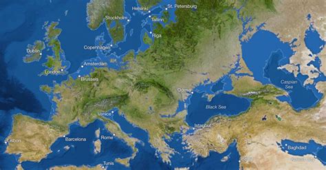 Maps Reveal How The Earth Would Look If All The Polar Ice Melted Look