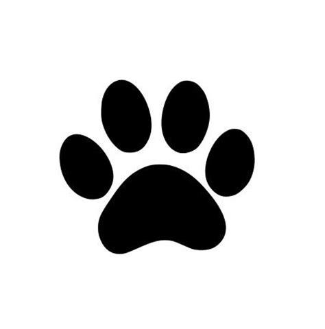 Paw Svg Cut File Paw Print Svg Pet Paw Dog Paw Cat Paw Cut File