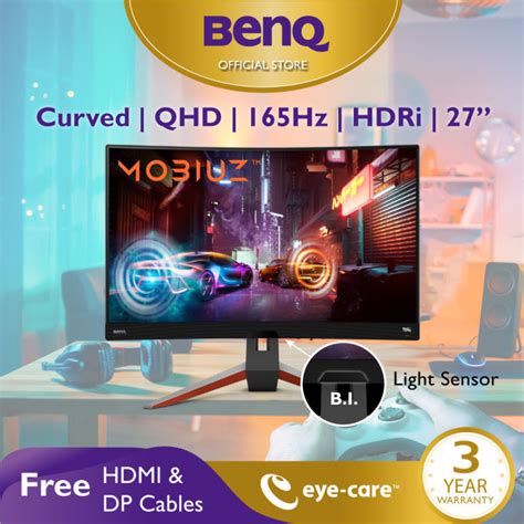 Benq Mobiuz Ex2710r 27 2k Qhd 1ms 165hz Hdri Freesync Premium Pro