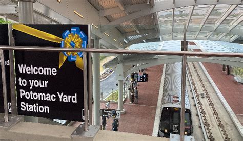 Metro's Potomac Yard Station Is Now Open