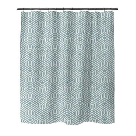 Elizabeth Teal Shower Curtain By Kavka Designs Bed Bath And Beyond