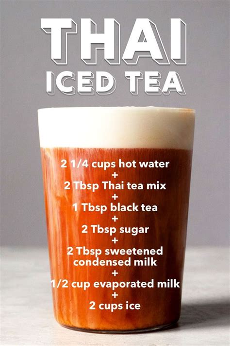 Absolute Best Thai Iced Tea Recipe Oh How Civilized Thai Tea Recipes Milk Tea Recipes