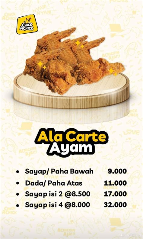 Selalu Diperbarui Menu Chick A Chick Cinere Depok