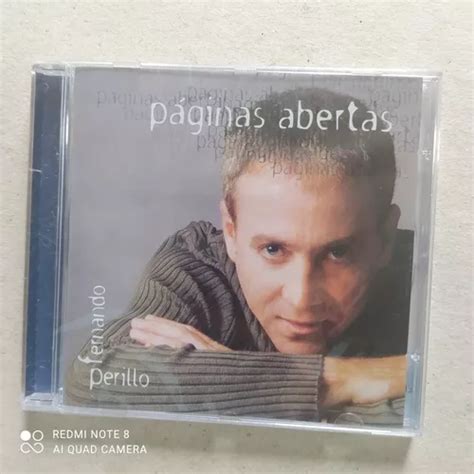 Cd Fernando Perillo P Ginas Abertas Lacre De F Brica Mercadolivre