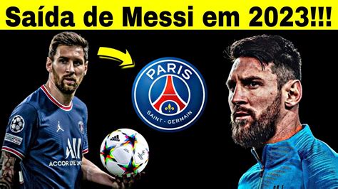 PSG ACEITA SAÍDA DE MESSI EM 2023 E MIRA OUTRO ASTRO DA LA LIGA PARA