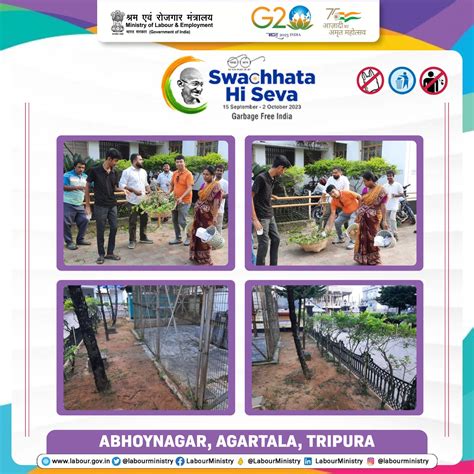 As Part Of The Swacchata Hi Seva Campaign Extensive Cleanliness Drive